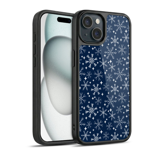 Andrea Lauren Design Assorted Snowflakes Gel Armour Case For Apple iPhone 15