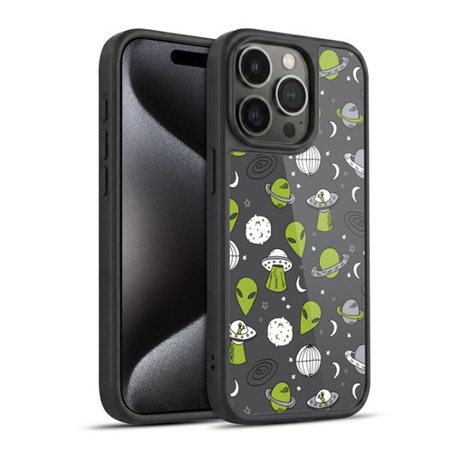 Andrea Lauren Design Assorted Aliens Gel Armour Case For Apple iPhone 15 Pro