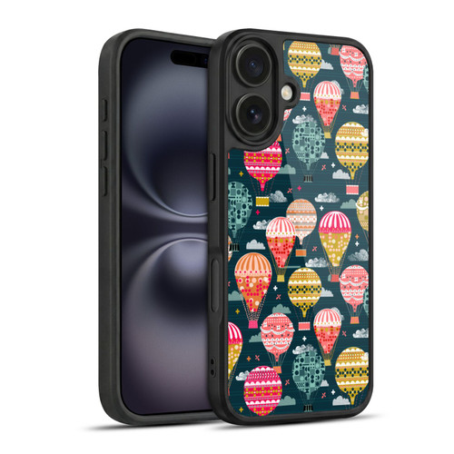 Andrea Lauren Design Assorted Hot Air Balloon Gel Armour Case For Apple iPhone 16
