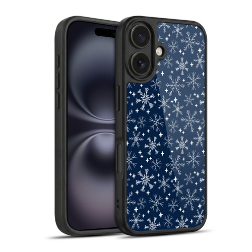 Andrea Lauren Design Assorted Snowflakes Gel Armour Case For Apple iPhone 16