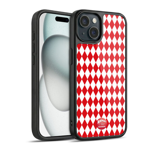 Animal Club International Patterns Diamond Gel Armour Case For Apple iPhone 15