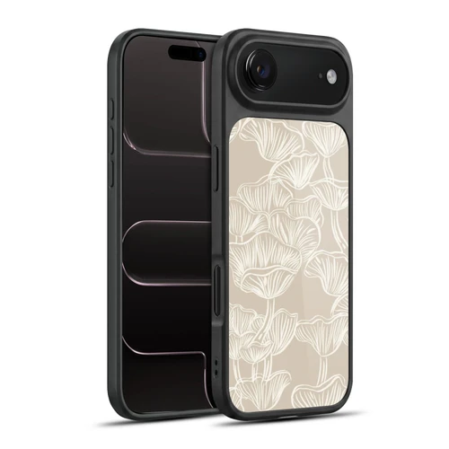 Anis Illustration Mix Pattern Mushrooms Neutrals Gel Armour Case For Apple iPhone 17 Air