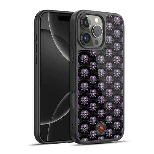 Anne Stokes Dark Hearts Skull Pattern Gel Armour Case For Apple iPhone 16 Pro Max