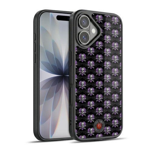 Anne Stokes Dark Hearts Skull Pattern Gel Armour Case For Apple iPhone 17