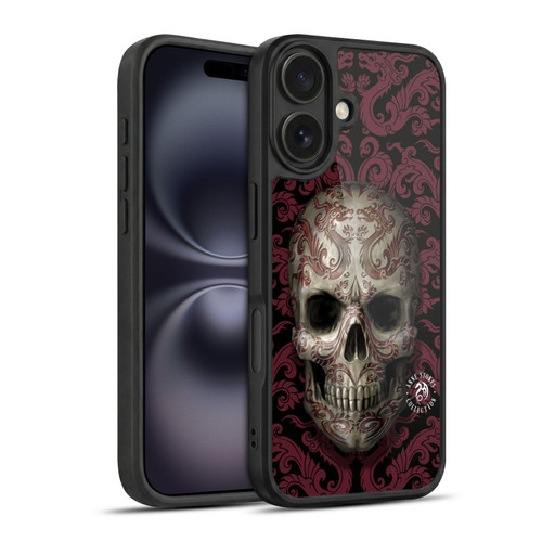 Anne Stokes Oriental Skull Dragon Swirl Pattern Gel Armour Case For Apple iPhone 16