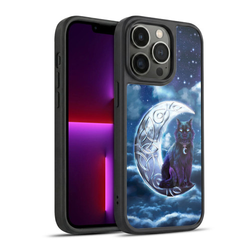 Brigid Ashwood Celtic Wisdom 2 Black Cat Gel Armour Case For Apple iPhone 13 Pro