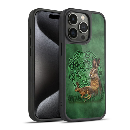 Brigid Ashwood Celtic Wisdom 2 Hare Gel Armour Case For Apple iPhone 15 Pro