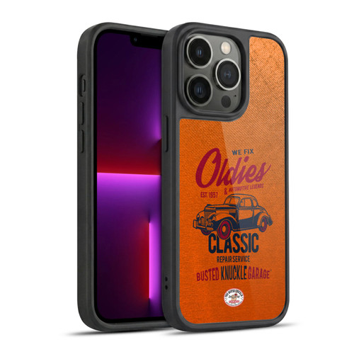 Busted Knuckle Garage Graphics Classic Gel Armour Case For Apple iPhone 13 Pro