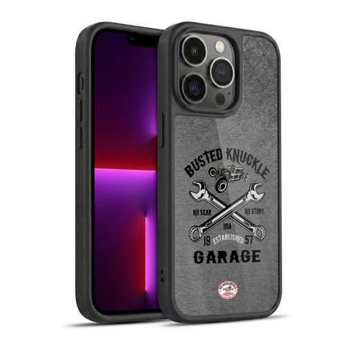 Busted Knuckle Garage Graphics No Scar Gel Armour Case For Apple iPhone 13 Pro