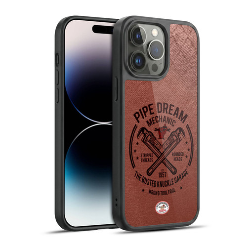 Busted Knuckle Garage Graphics Pipe Dream Gel Armour Case For Apple iPhone 14 Pro Max