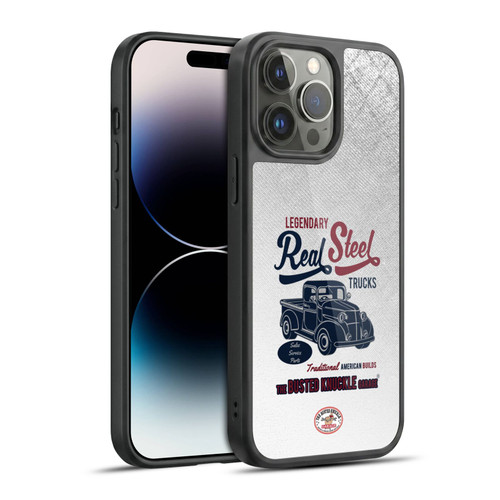 Busted Knuckle Garage Graphics Real Steel Gel Armour Case For Apple iPhone 14 Pro Max