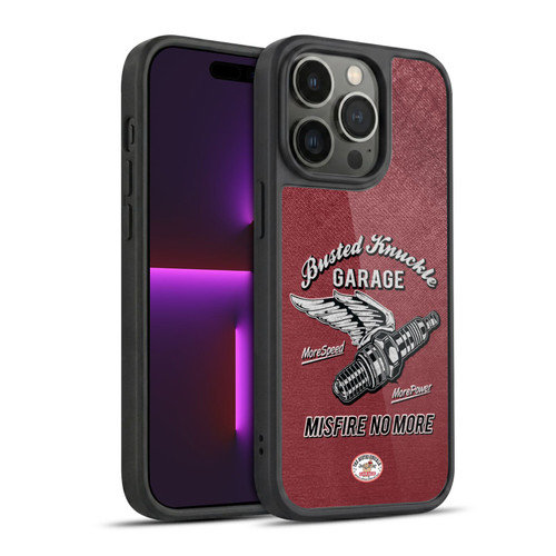 Busted Knuckle Garage Graphics Misfire Gel Armour Case For Apple iPhone 14 Pro