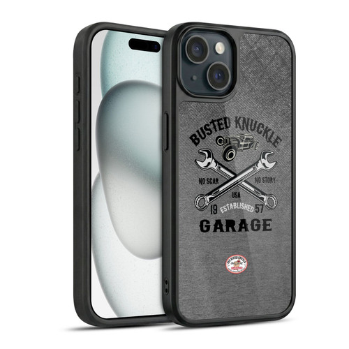Busted Knuckle Garage Graphics No Scar Gel Armour Case For Apple iPhone 15