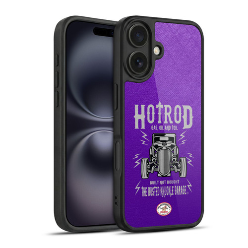 Busted Knuckle Garage Graphics Hot Rod Gel Armour Case For Apple iPhone 16