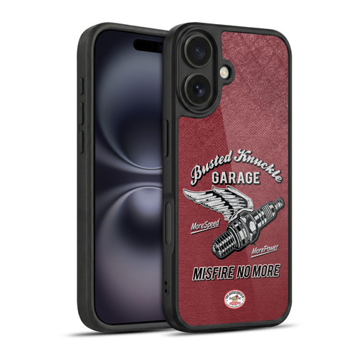Busted Knuckle Garage Graphics Misfire Gel Armour Case For Apple iPhone 16