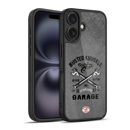 Busted Knuckle Garage Graphics No Scar Gel Armour Case For Apple iPhone 16