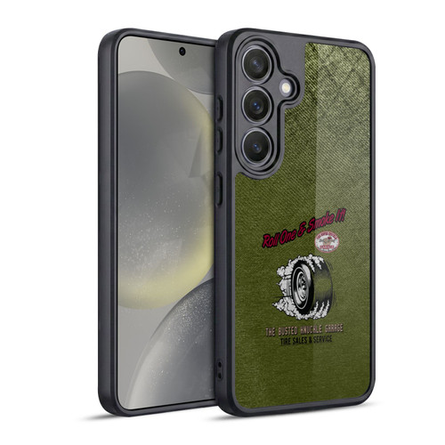 Busted Knuckle Garage Graphics Tire Gel Armour Case For Samsung Galaxy S24 5G
