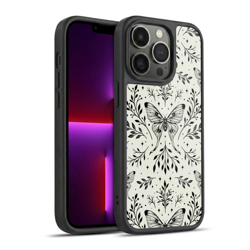 Episodic Drawing Art Mystical Butterfly Pattern Gel Armour Case For Apple iPhone 13 Pro