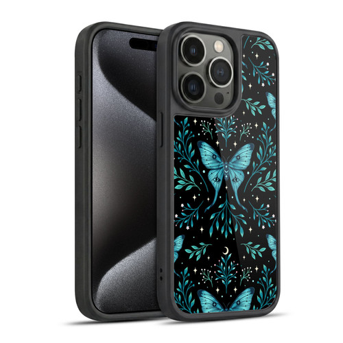 Episodic Drawing Art Butterfly Pattern Gel Armour Case For Apple iPhone 15 Pro