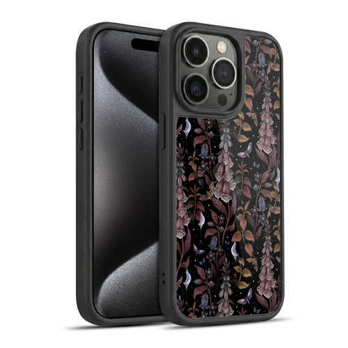Episodic Drawing Art Witch Garden Pattern Gel Armour Case For Apple iPhone 15 Pro
