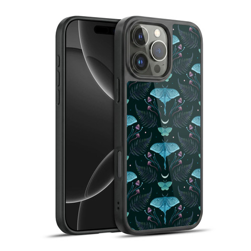 Episodic Drawing Art Emerald Pattern Gel Armour Case For Apple iPhone 16 Pro Max