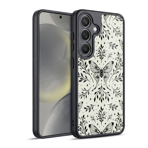 Episodic Drawing Art Mystical Butterfly Pattern Gel Armour Case For Samsung Galaxy S24 5G