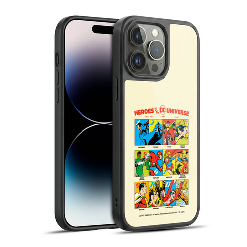Justice League DC Comics 90th Anniversary Heroes Gel Armour Case For Apple iPhone 14 Pro Max