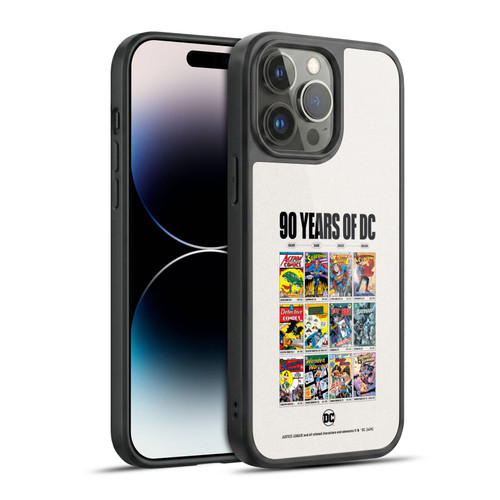 Justice League DC Comics 90th Anniversary Trinity Through Ages Gel Armour Case For Apple iPhone 14 Pro Max