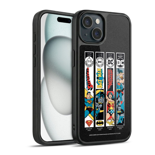 Justice League DC Comics 90th Anniversary Trinity Gel Armour Case For Apple iPhone 15