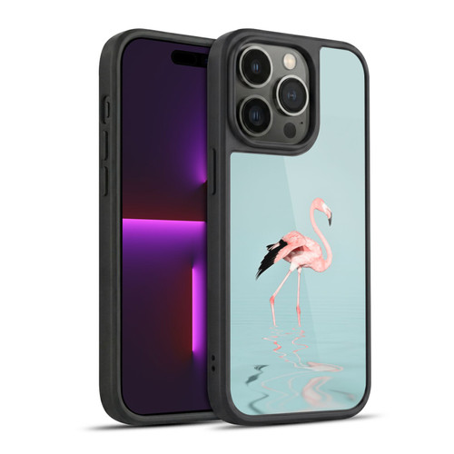 LebensArt Beings Flamingo Gel Armour Case For Apple iPhone 14 Pro