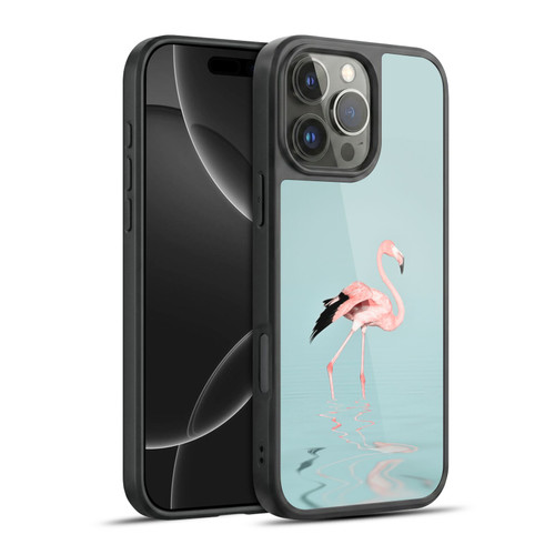 LebensArt Beings Flamingo Gel Armour Case For Apple iPhone 16 Pro Max