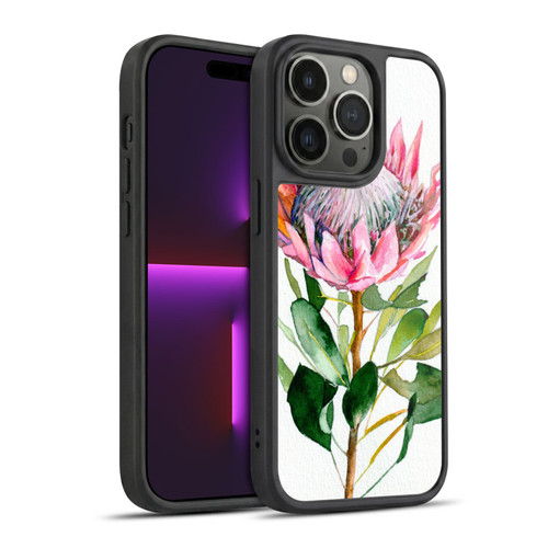 Mai Autumn Floral Blooms Protea Gel Armour Case For Apple iPhone 14 Pro