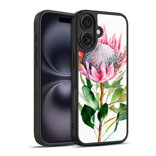 Mai Autumn Floral Blooms Protea Gel Armour Case For Apple iPhone 16
