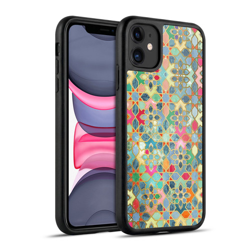Micklyn Le Feuvre Moroccan Gilt and Glory Gel Armour Case For Apple iPhone 11