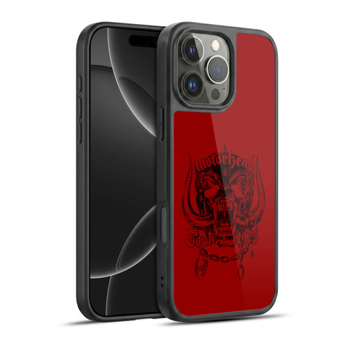 Motorhead Tours 1975 Gel Armour Case For Apple iPhone 16 Pro Max