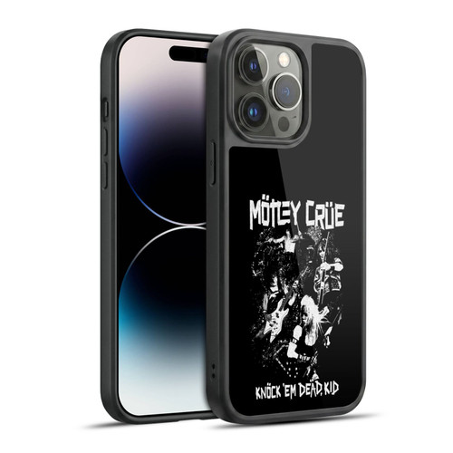 Motley Crue Tour Graphics Knock 'Em Dead Gel Armour Case For Apple iPhone 14 Pro Max