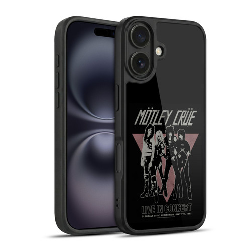 Motley Crue Tour Graphics Glendale Gel Armour Case For Apple iPhone 16