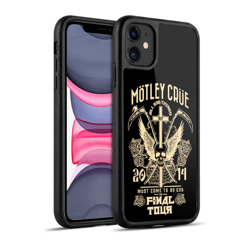 Motley Crue Tours All Bad Things Gel Armour Case For Apple iPhone 11