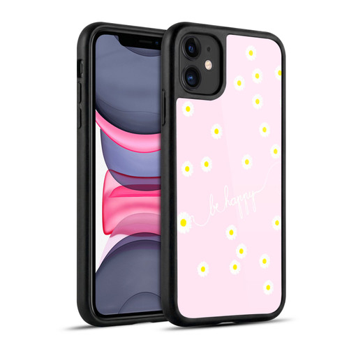 Monika Strigel Happy Daisy Softpink Gel Armour Case For Apple iPhone 11