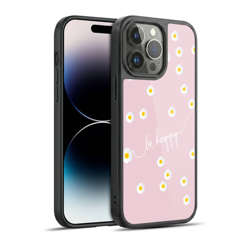 Monika Strigel Happy Daisy Blush Gel Armour Case For Apple iPhone 14 Pro Max