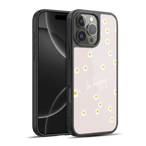 Monika Strigel Happy Daisy Nude Gel Armour Case For Apple iPhone 16 Pro Max