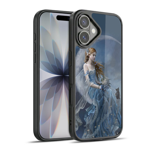 Nene Thomas Crescents Blue Fairy On Moon Kitten Gel Armour Case For Apple iPhone 17