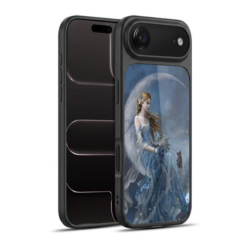 Nene Thomas Crescents Blue Fairy On Moon Kitten Gel Armour Case For Apple iPhone 17 Air