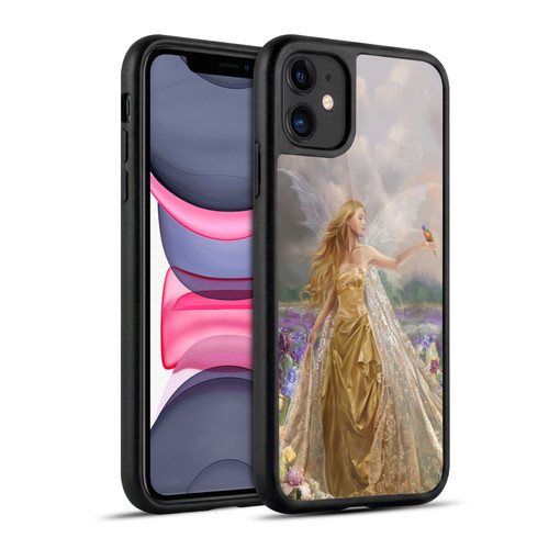 Nene Thomas Deep Forest Gold Angel Fairy With Bird Gel Armour Case For Apple iPhone 11