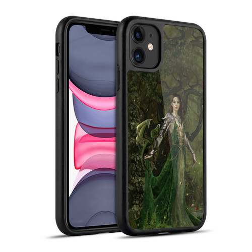 Nene Thomas Deep Forest Green Dragon Witch Of Fate Gel Armour Case For Apple iPhone 11