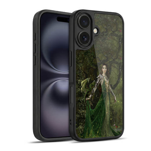 Nene Thomas Deep Forest Green Dragon Witch Of Fate Gel Armour Case For Apple iPhone 16