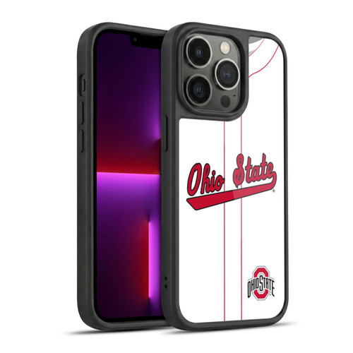 Ohio State University Jersey Baseball Home Gel Armour Case For Apple iPhone 13 Pro