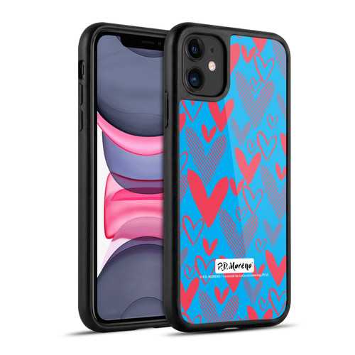 P.D. Moreno Patterns Hearts 2 Gel Armour Case For Apple iPhone 11