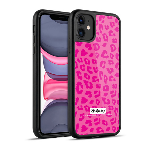 P.D. Moreno Patterns Pink Leopard Gel Armour Case For Apple iPhone 11