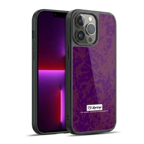 P.D. Moreno Patterns Violet Gel Armour Case For Apple iPhone 13 Pro Max